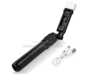 R1s Remote Control Selfie Stick With LED Light