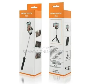 R1s Remote Control Selfie Stick With LED Light