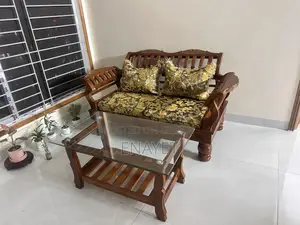 সোফা (২ সিটার) এবং সেন্টার টেবিল