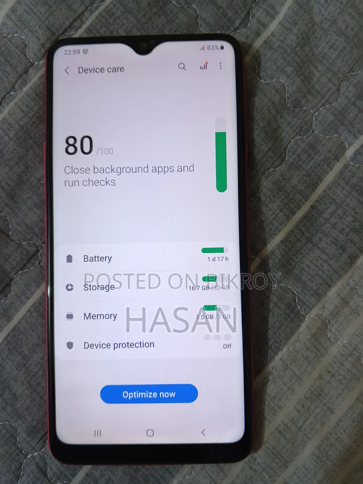 Samsung Galaxy A20s 32 GB Red