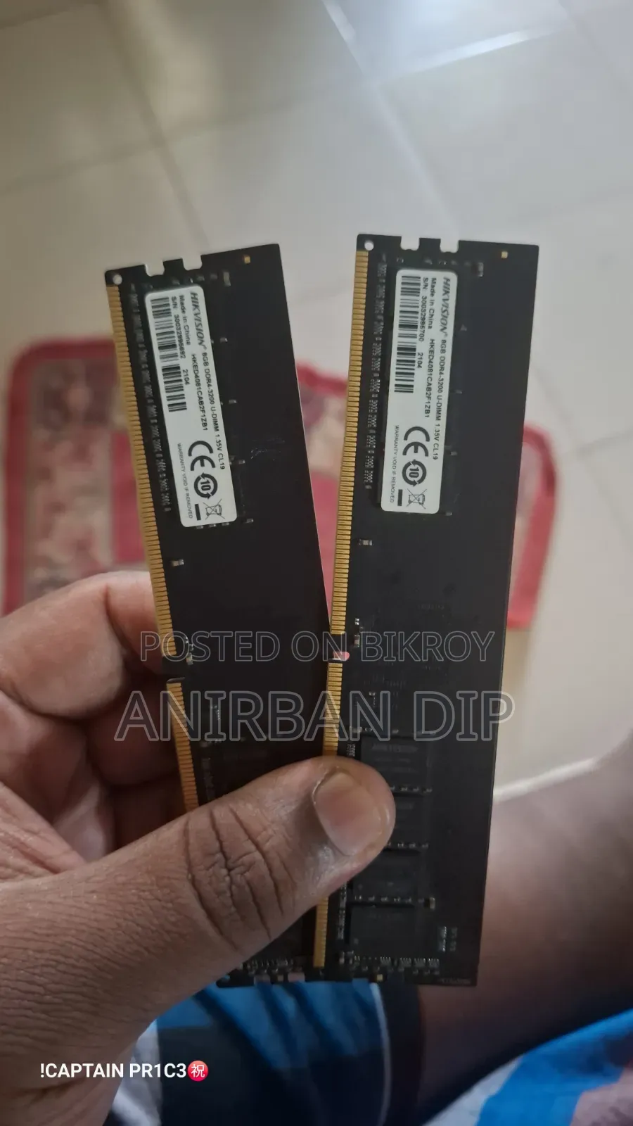 Hiksemi 8+8GB RAM