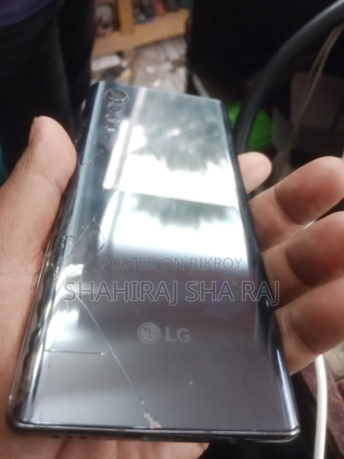 LG Velvet 5G 128 GB Gray