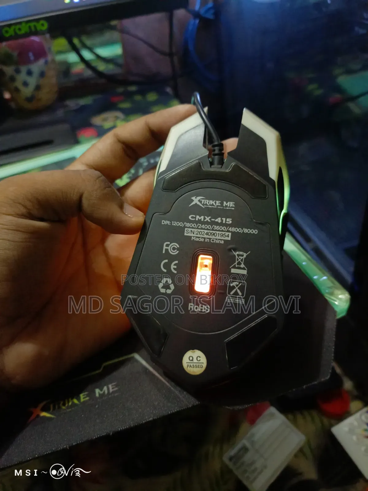 Xtrike Me CMX-415 Gaming Keyboard and Mouse