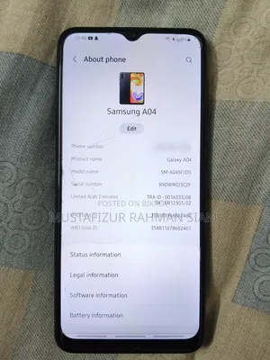 Samsung Galaxy A04 64 GB Black
