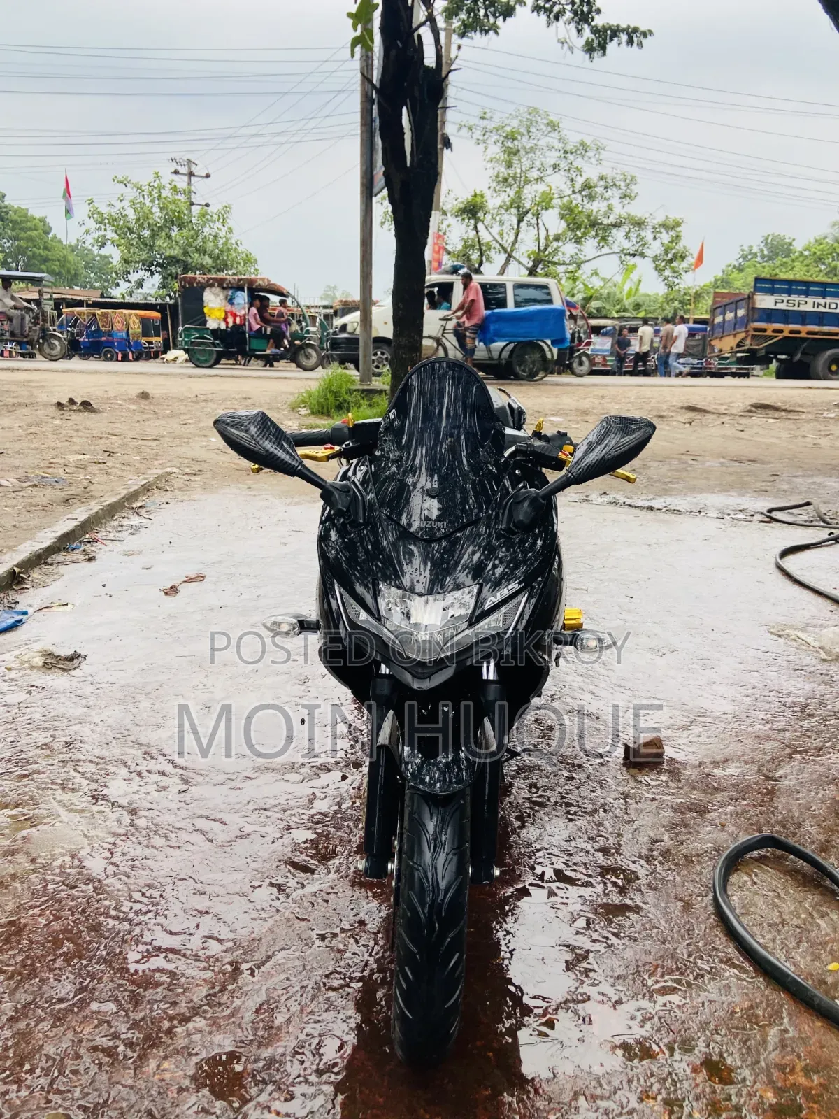 New Suzuki Gixxer SF FI 2023 Black