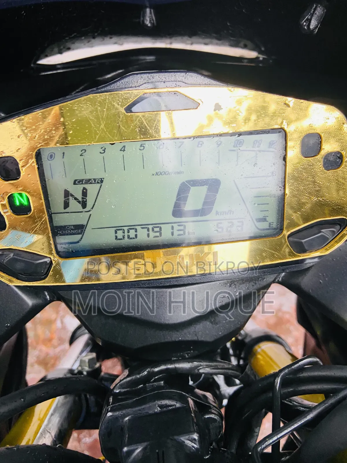 New Suzuki Gixxer SF FI 2023 Black
