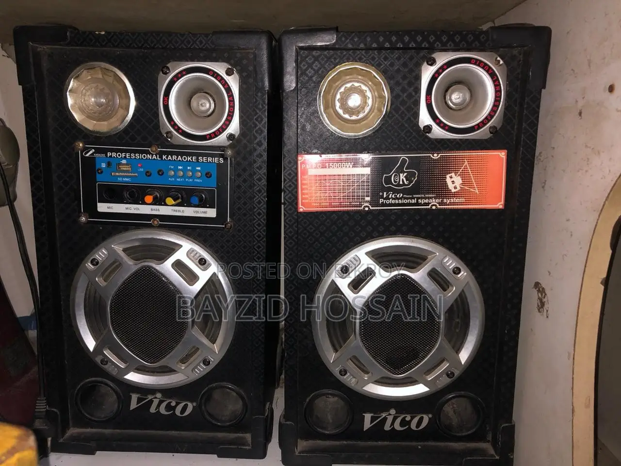প্রফেশনাল ডিজে স্পিকার