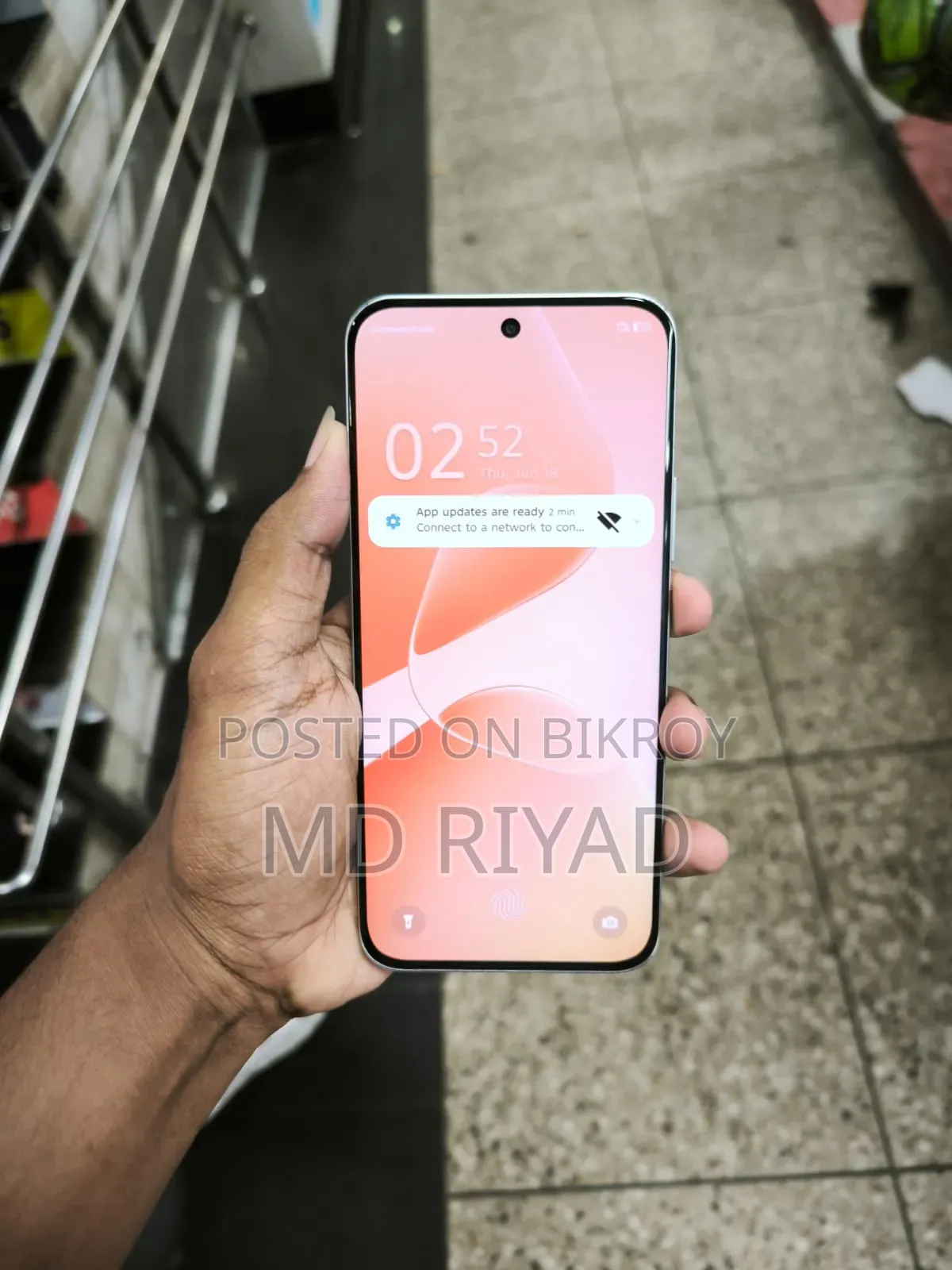 Infinix Hot 60 Pro+ 128 GB Silver