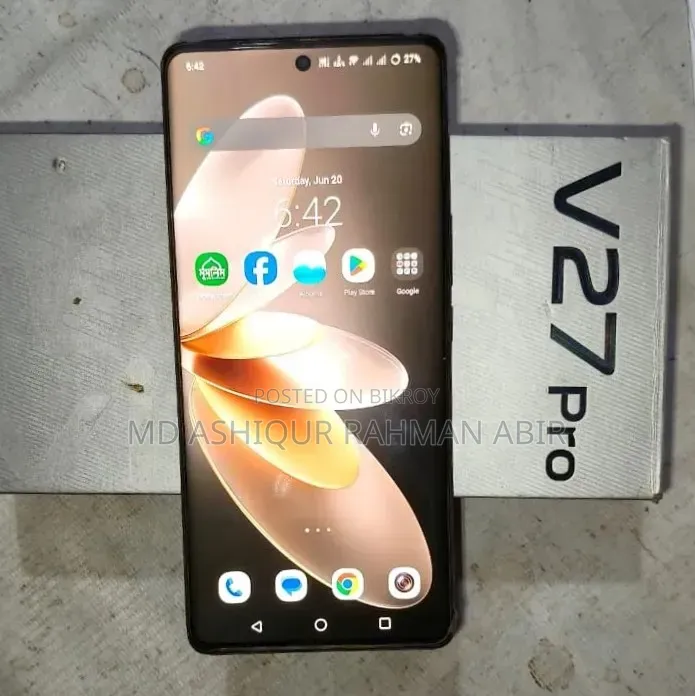 Vivo V27 Pro 256 GB Black