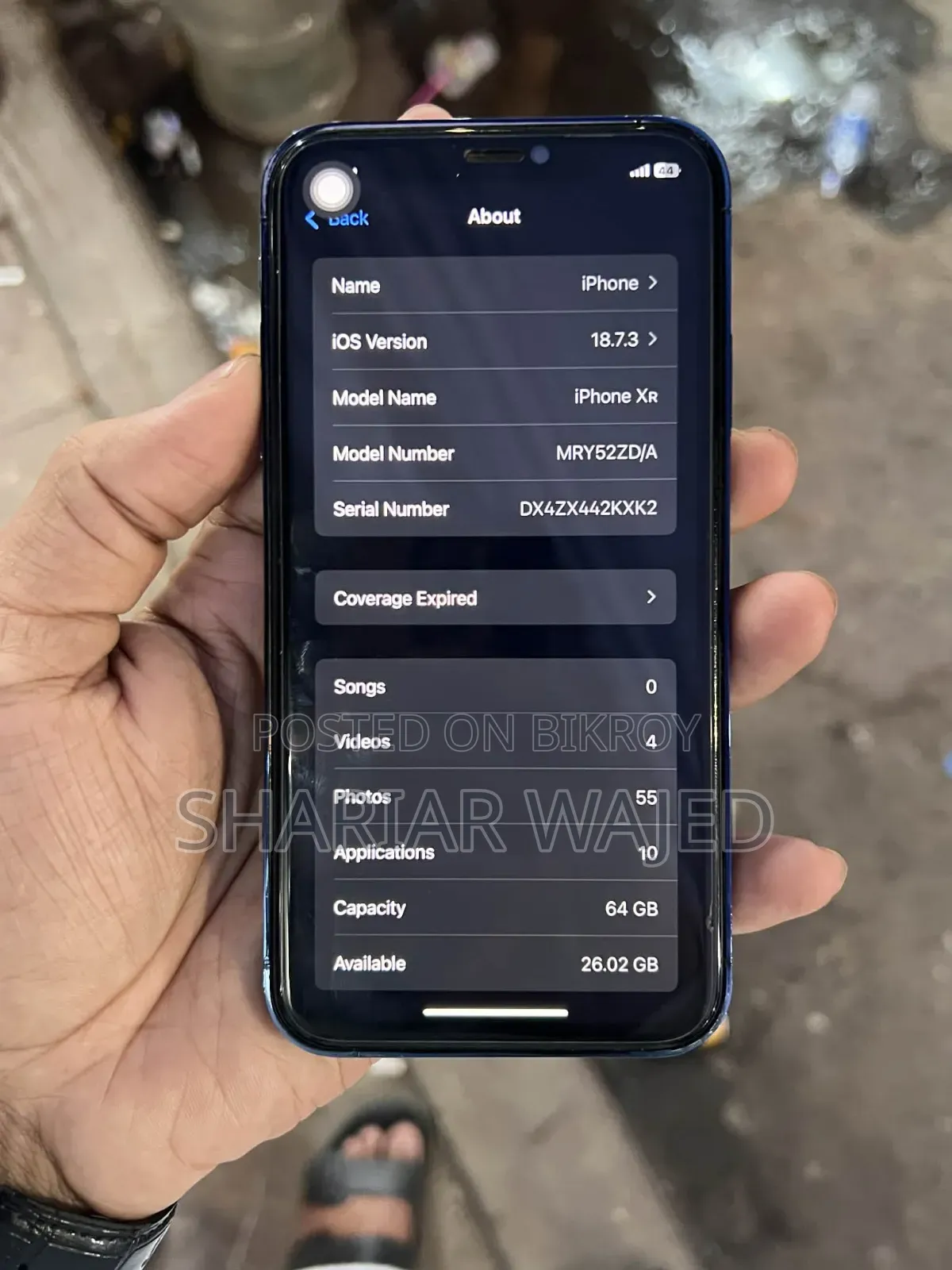 Apple iPhone XR 64 GB Blue