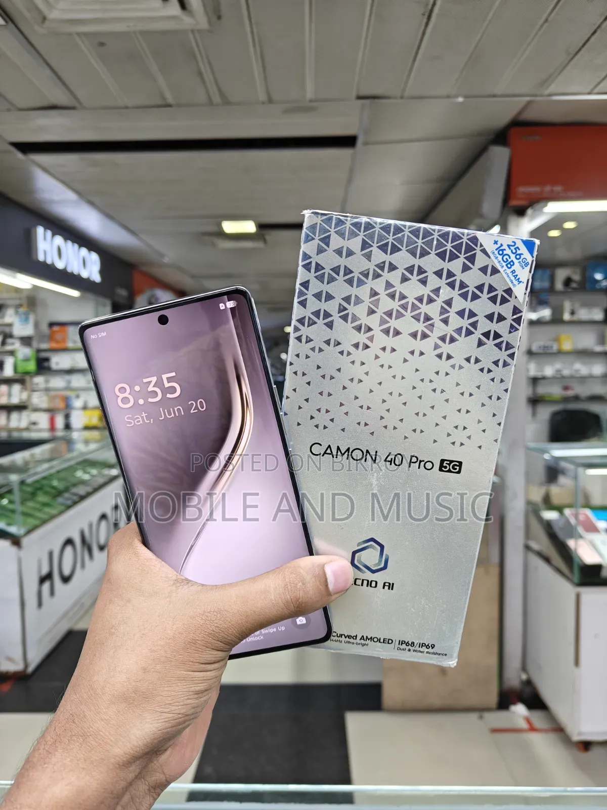 Tecno Camon 40 Pro 5G 256 GB Blue