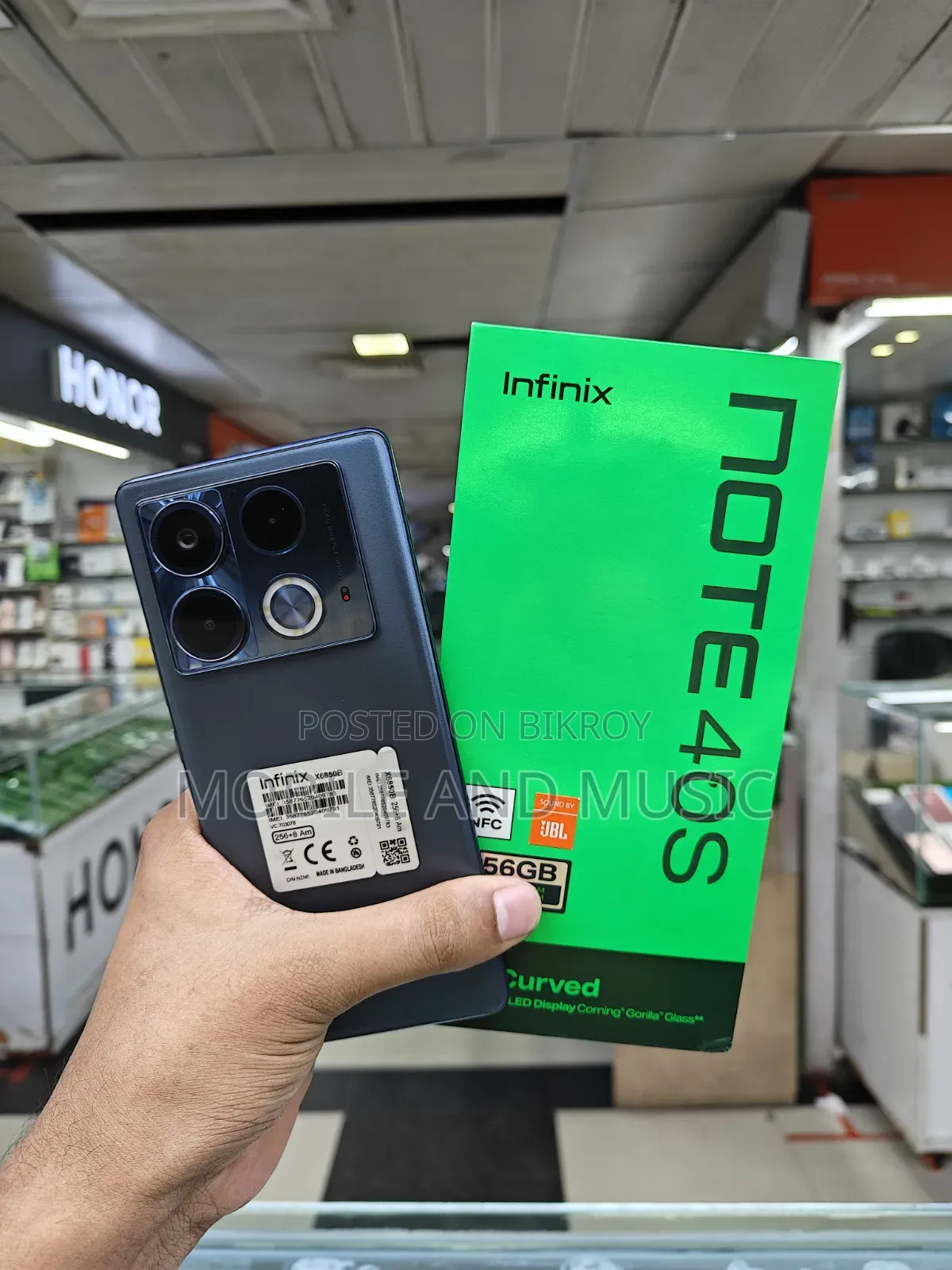 Infinix Note 40S 256 GB Bronze