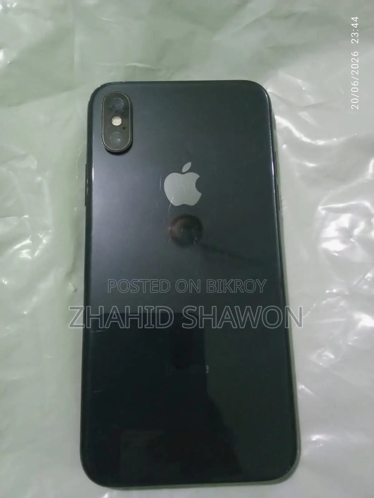 অ্যাপল আইফোন এক্সএস ২৫৬ জিবি ব্ল্যাক