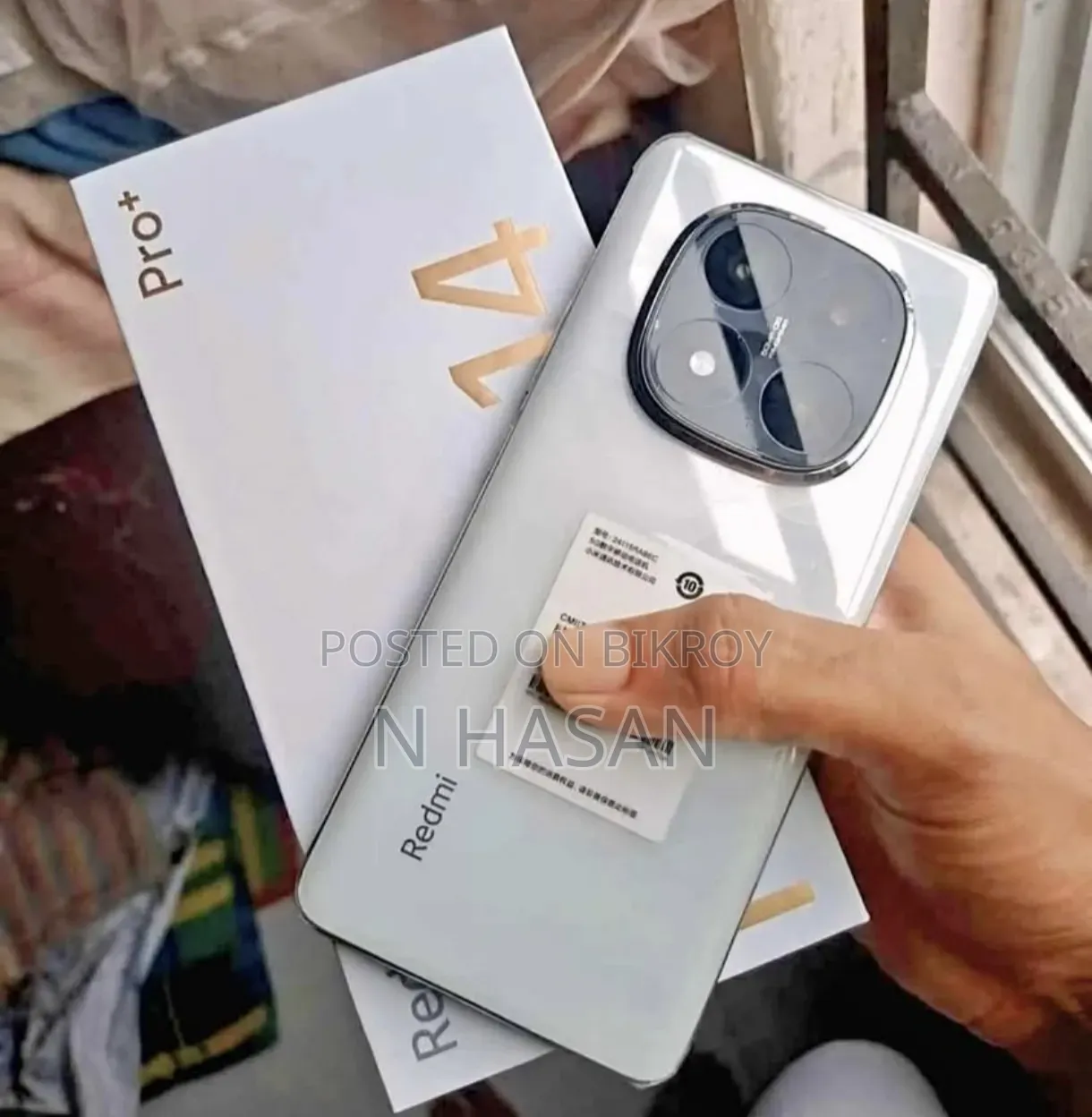 Xiaomi Redmi Note 14 Pro+ 5G 256 GB White