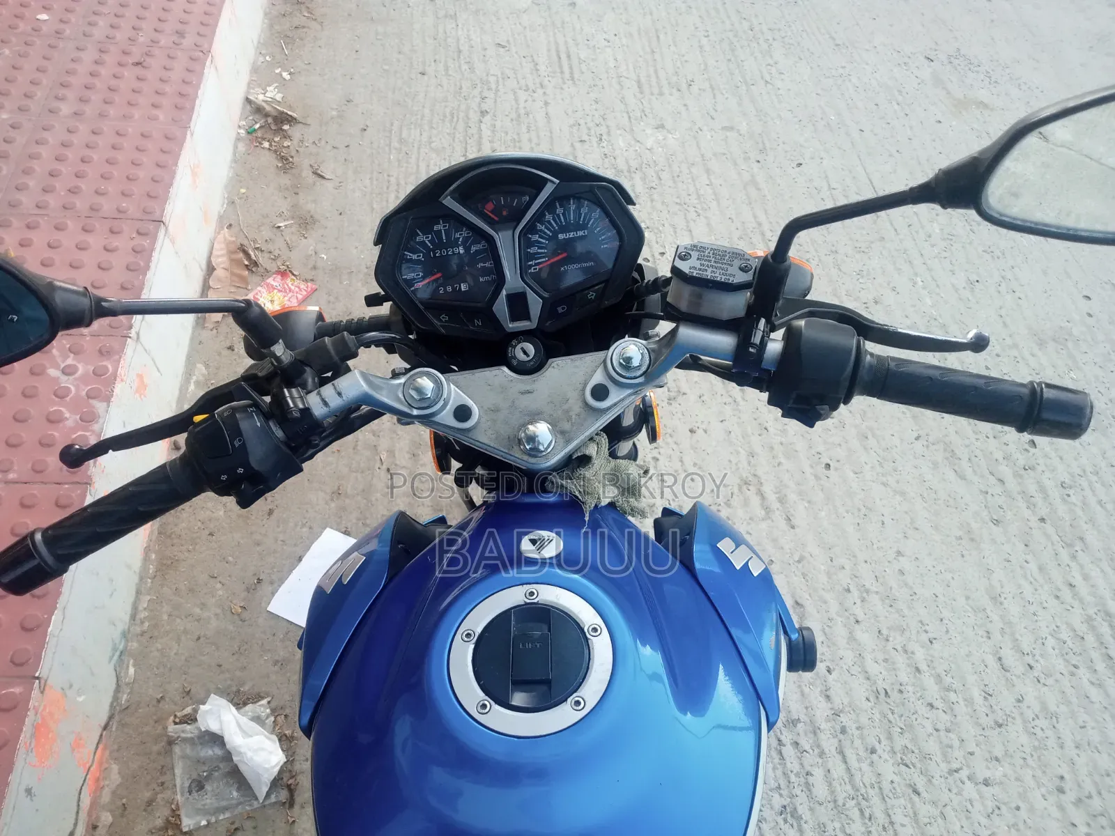 Suzuki GSX 125 2024 Blue