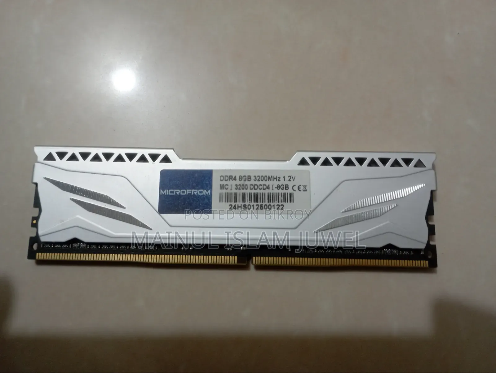 Microfrom DDR4 8GB RAM
