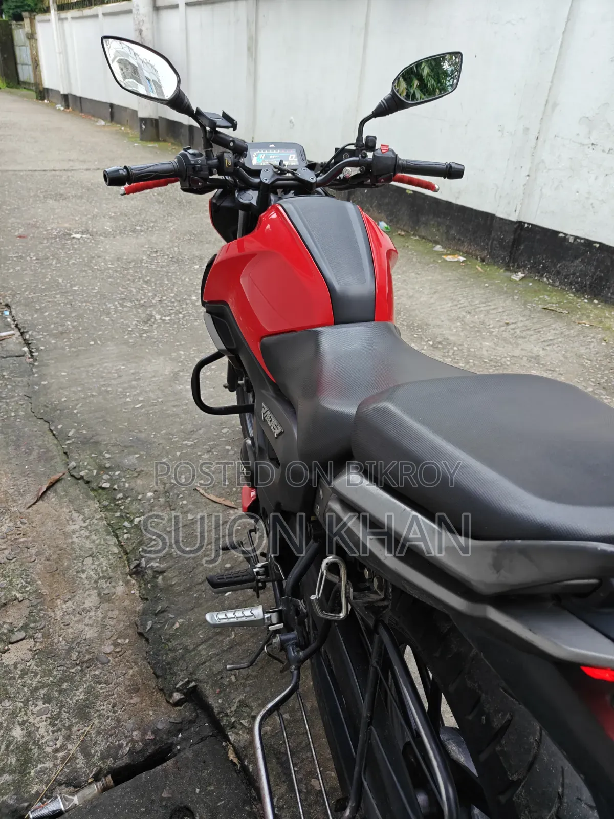 TVS Raider 125 2024 Red