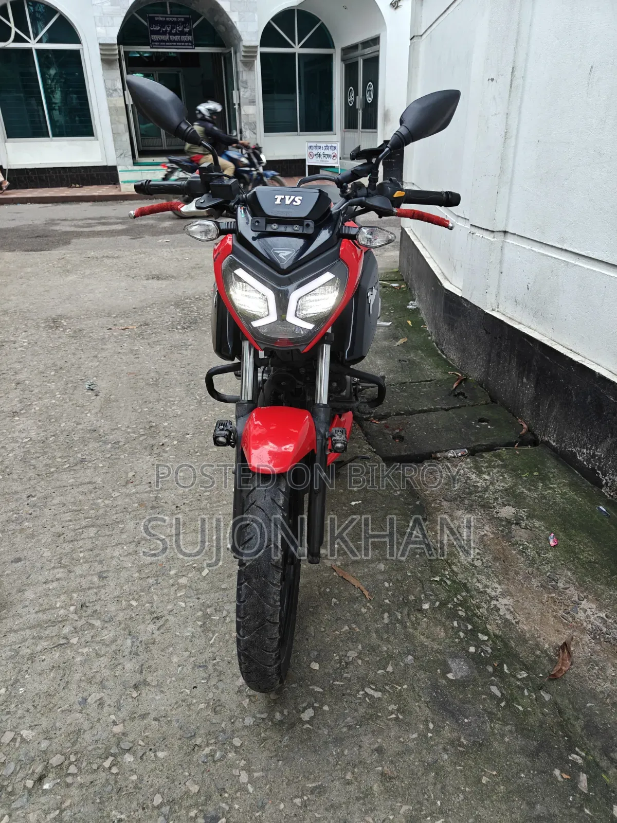 TVS Raider 125 2024 Red
