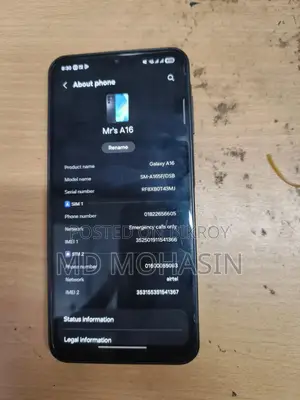 Samsung Galaxy A16 128 GB Black