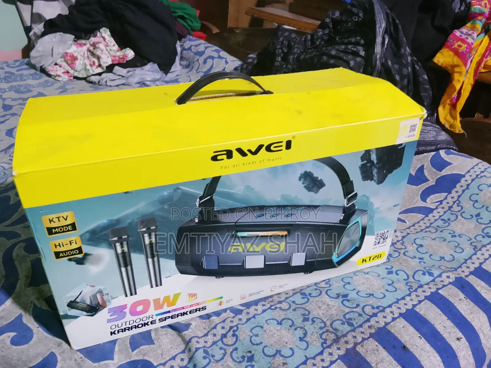 Karaoke Speaker Awei Kt28