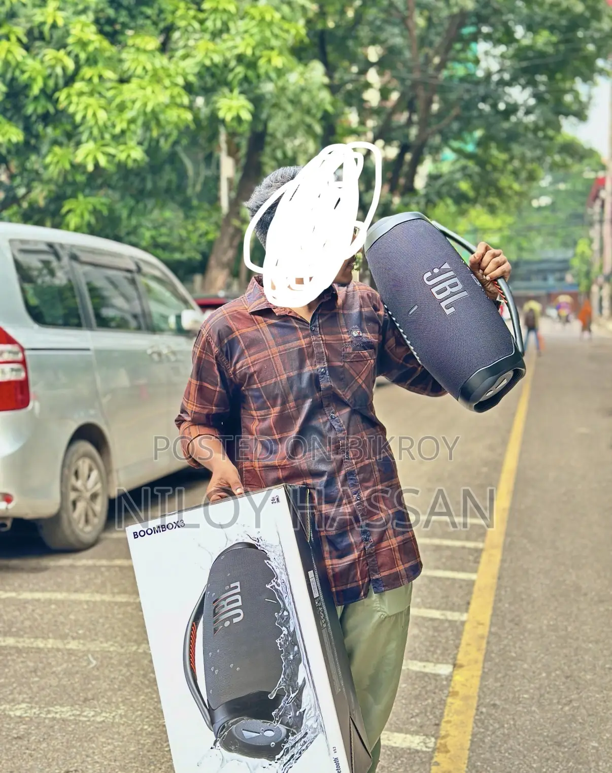 Jbl Boombox 3 With Shoulder Strap