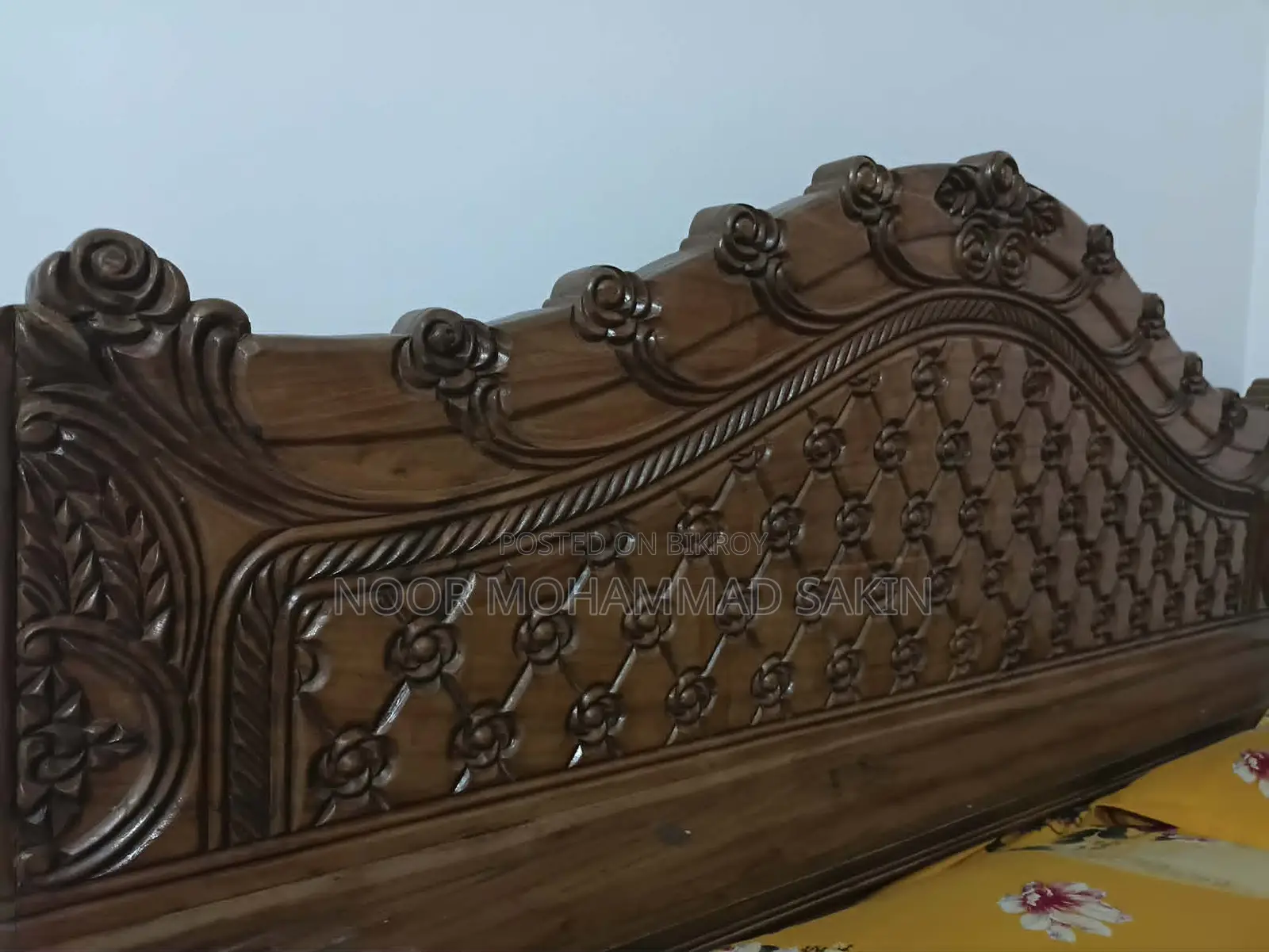 Chittagong Teak Wood Bed