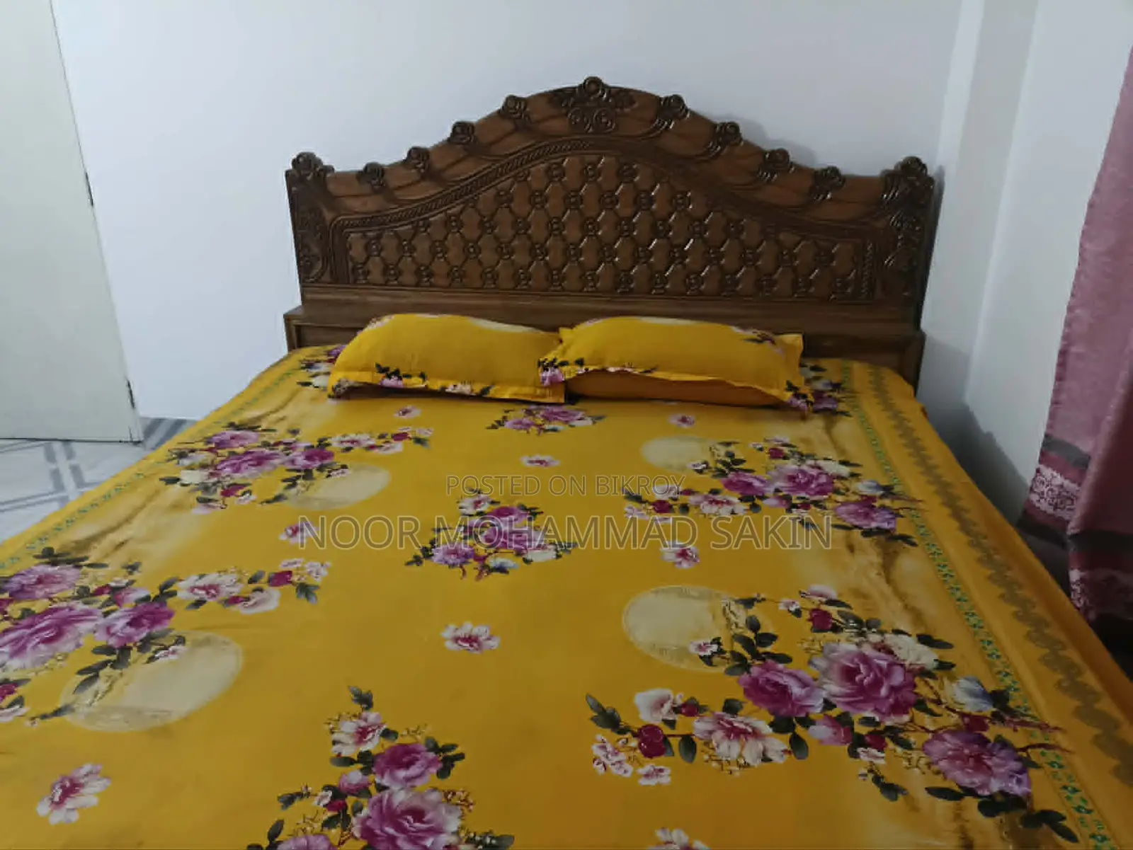 Chittagong Teak Wood Bed