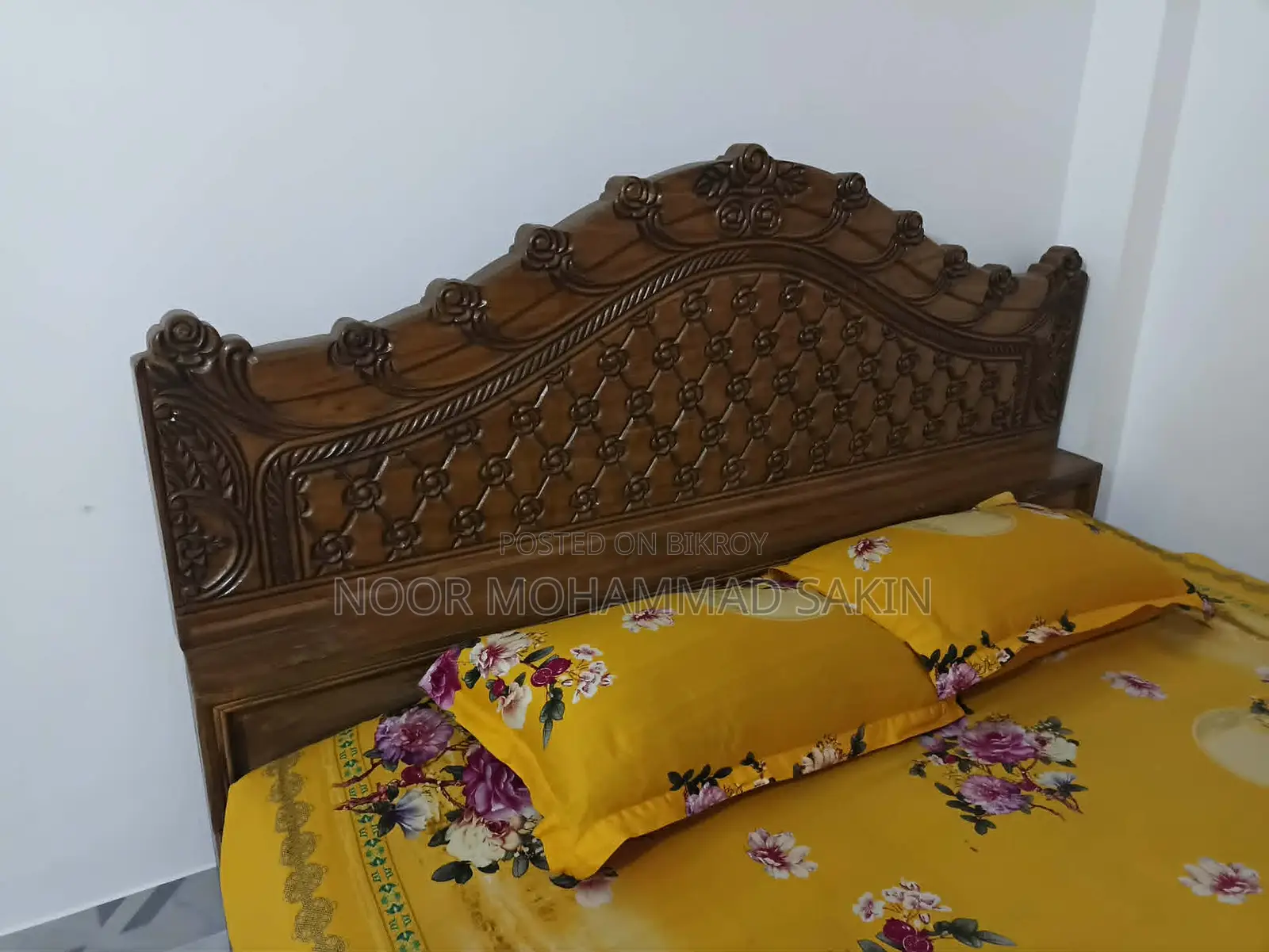 Chittagong Teak Wood Bed