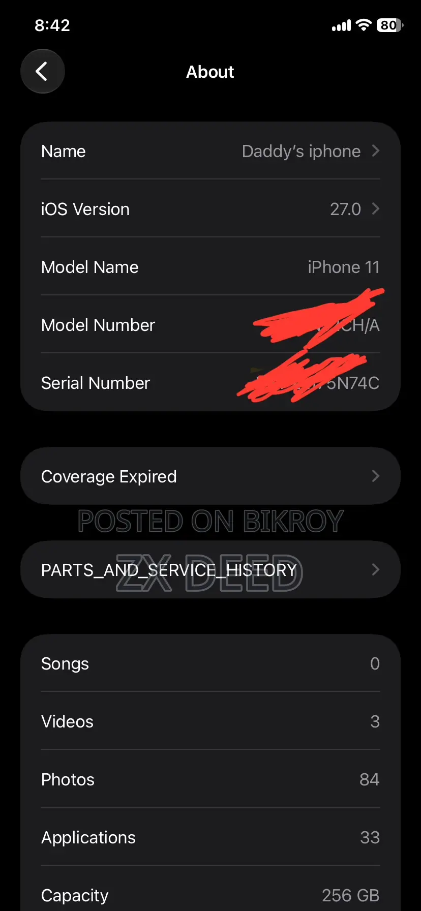 Apple iPhone 11 256 GB Yellow