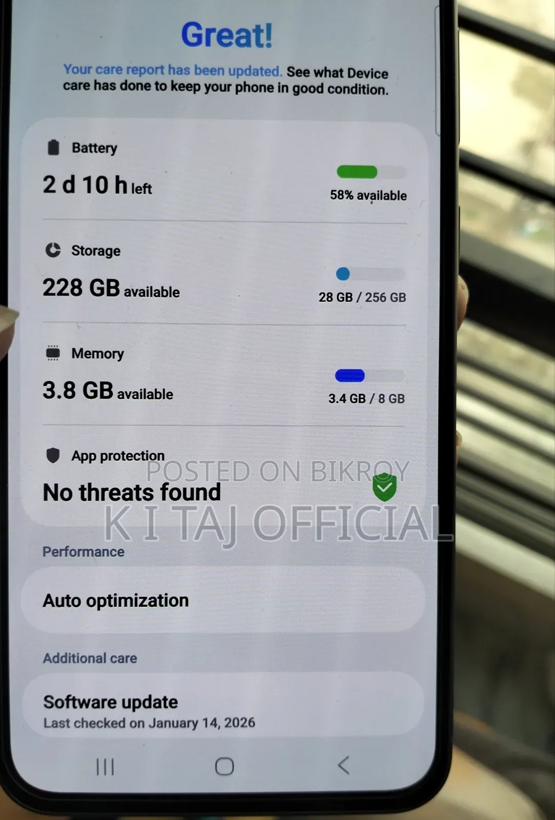 Samsung Galaxy A56 256 GB Gray