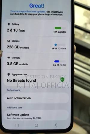 Samsung Galaxy A56 256 GB Gray