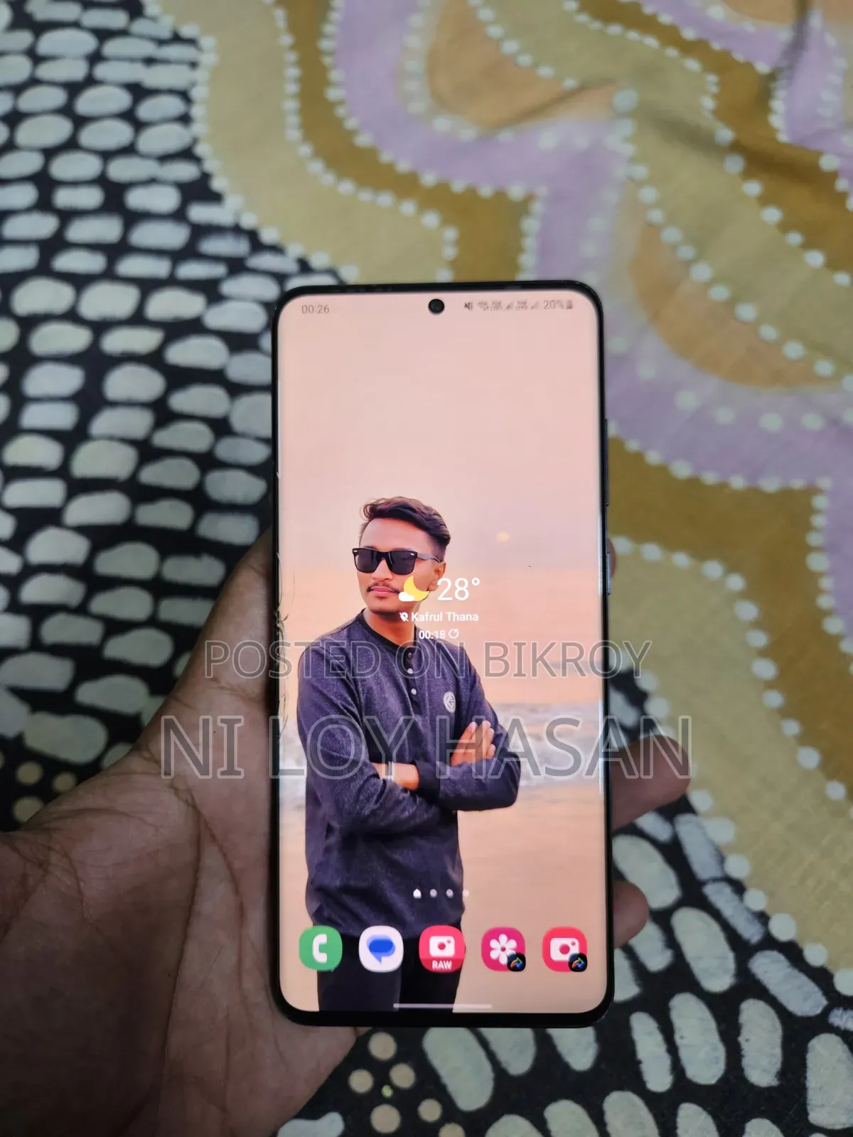 Samsung Galaxy S20 Ultra 5G 128 GB Black