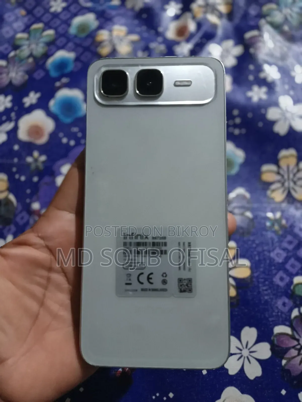 নতুন ইনফিনিক্স স্মার্ট ১০ প্লাস ১২৮ জিবি সাদা
