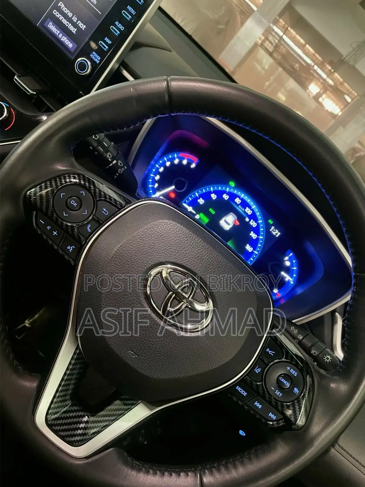 Toyota Corolla Cross 1.8 Hybrid FWD 2022 Blue