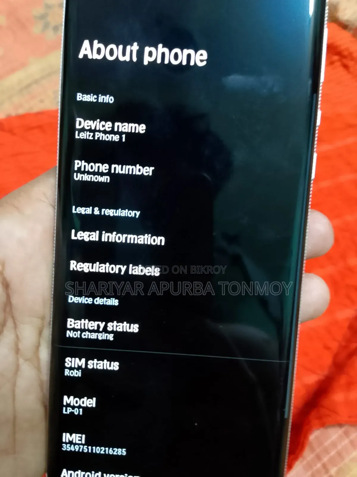 Leica Leitz Phone 1 256 GB Black