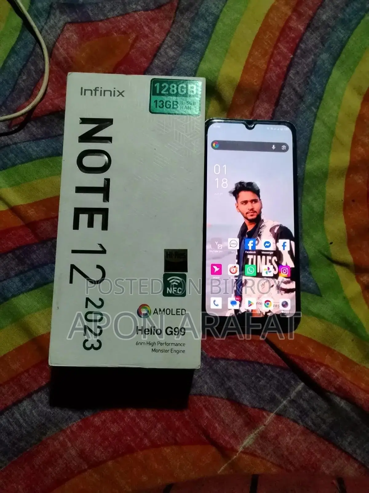 Infinix Note 12 128 GB Blue