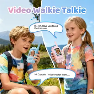 Long-range Video Walkie Talkie for Kids (Pack of 2)