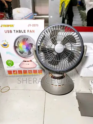 Joy Super JY-2570 Professional Rechargeable Table Fan