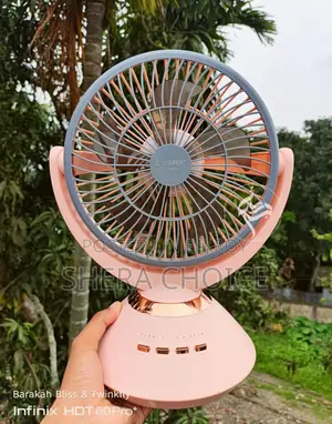 Joy Super JY-2570 Professional Rechargeable Table Fan