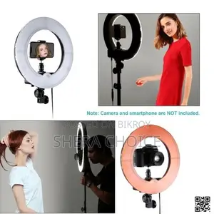 18" LED Ring Light with Stand for Facebook, YouTube, and TikTok