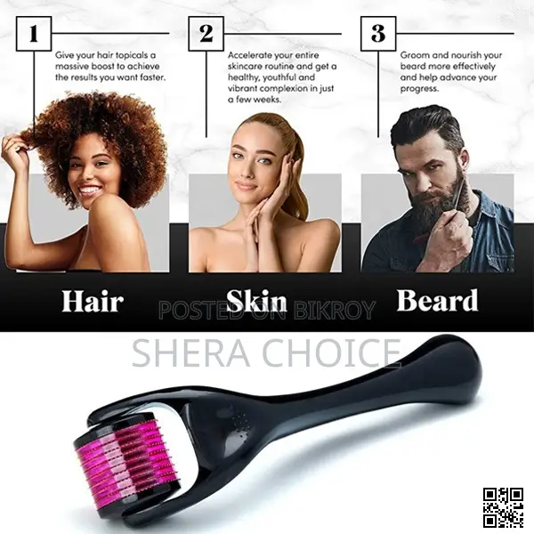 Derma Roller System for Face and Body 0.50 mm 540 Needles