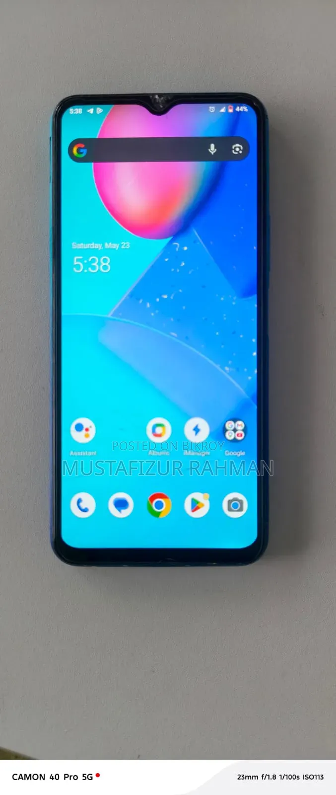 Vivo Y20 64 GB Blue