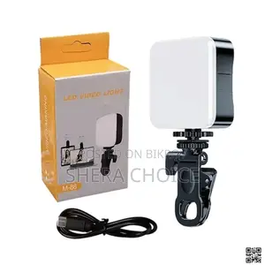 LED Video Light M-88, Clip-on Rechargeable Fill Light