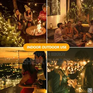 LED String Fairy Light 3-Mode Battery Operated Garland Light
