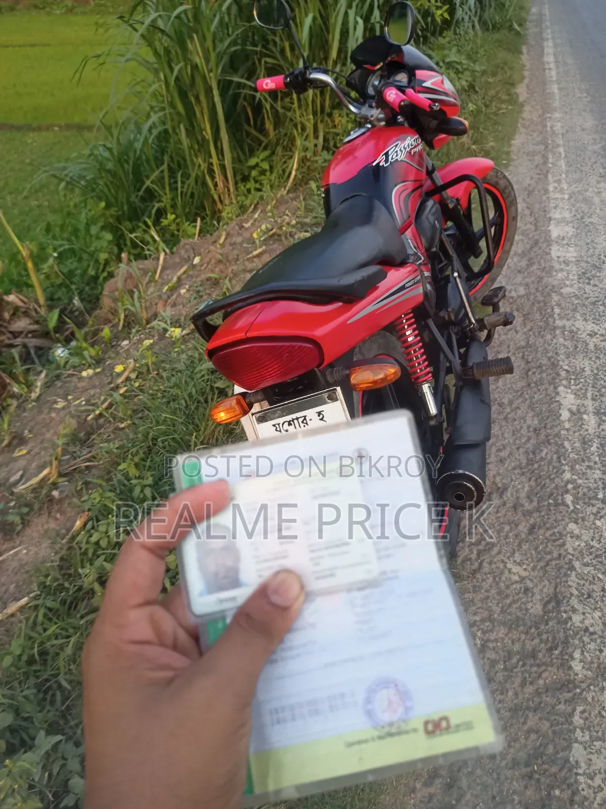 Hero Passion Pro 2012 Red