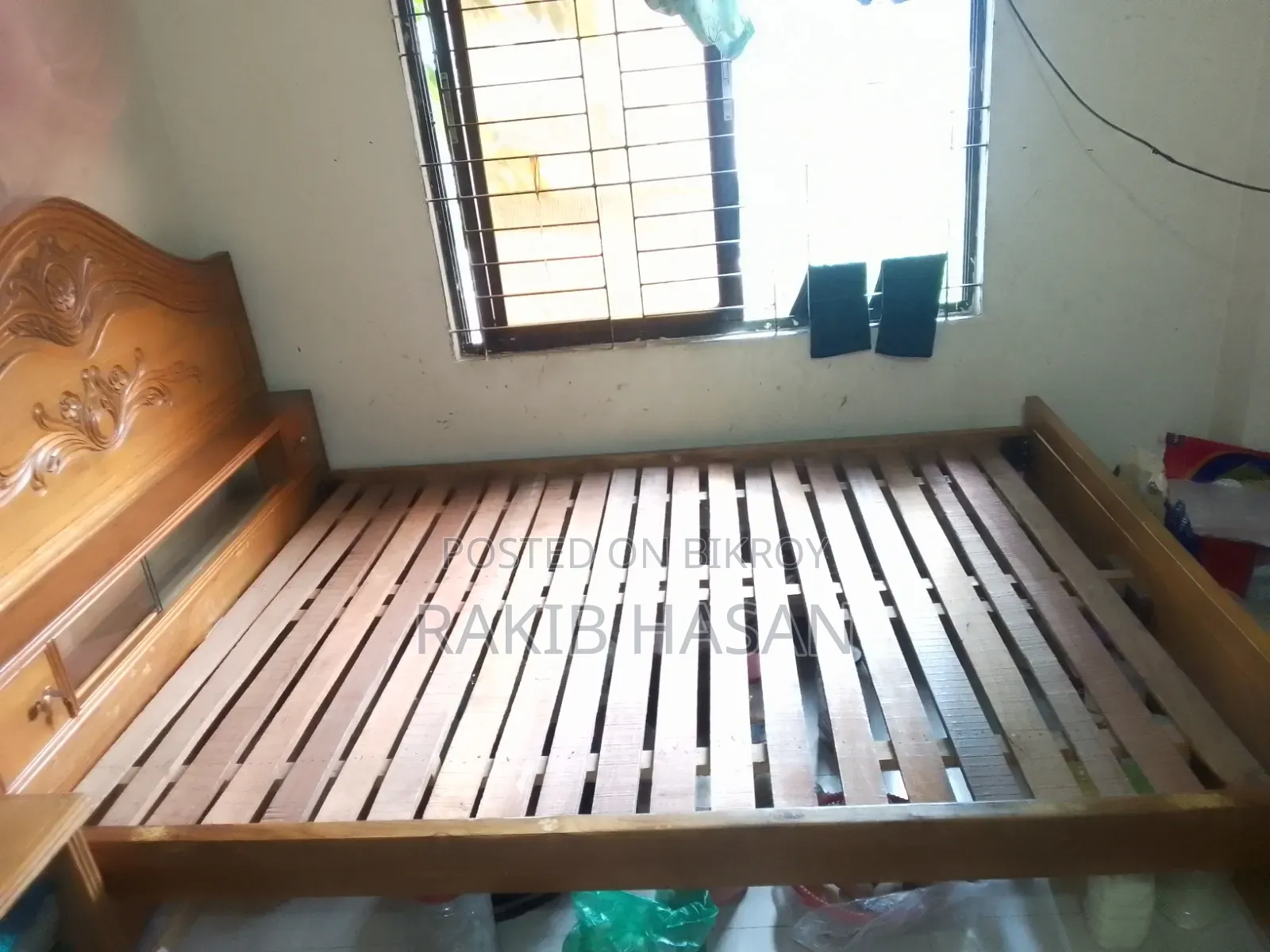 Teak Wood Bed