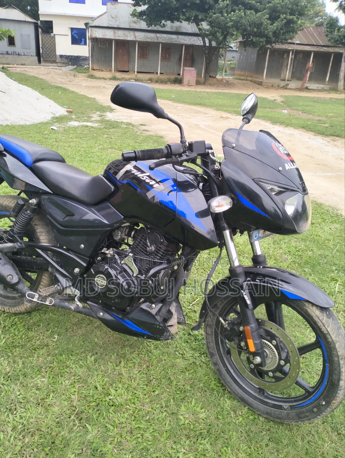 New Bajaj Pulsar 150 2024 Blue