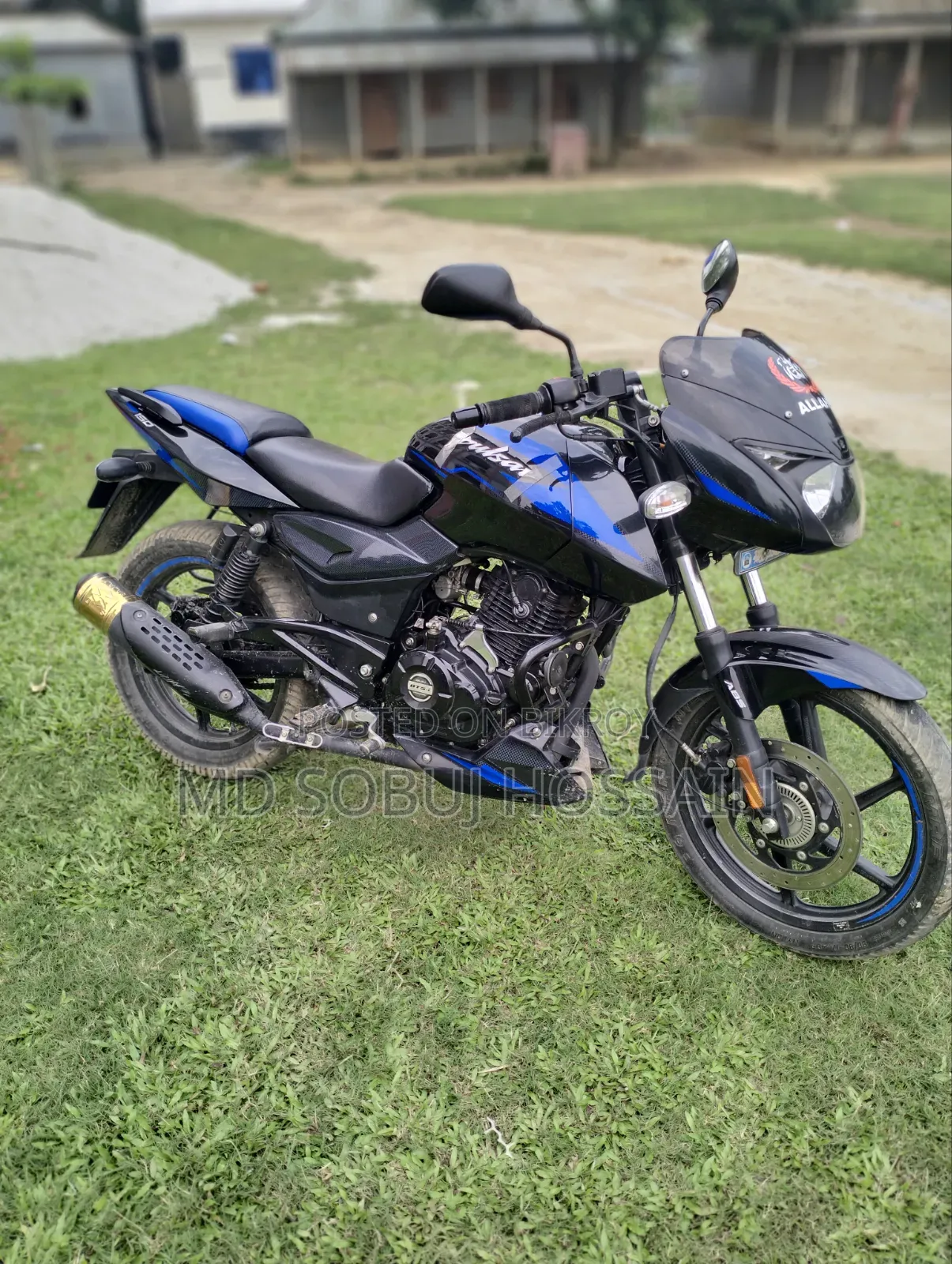 New Bajaj Pulsar 150 2024 Blue
