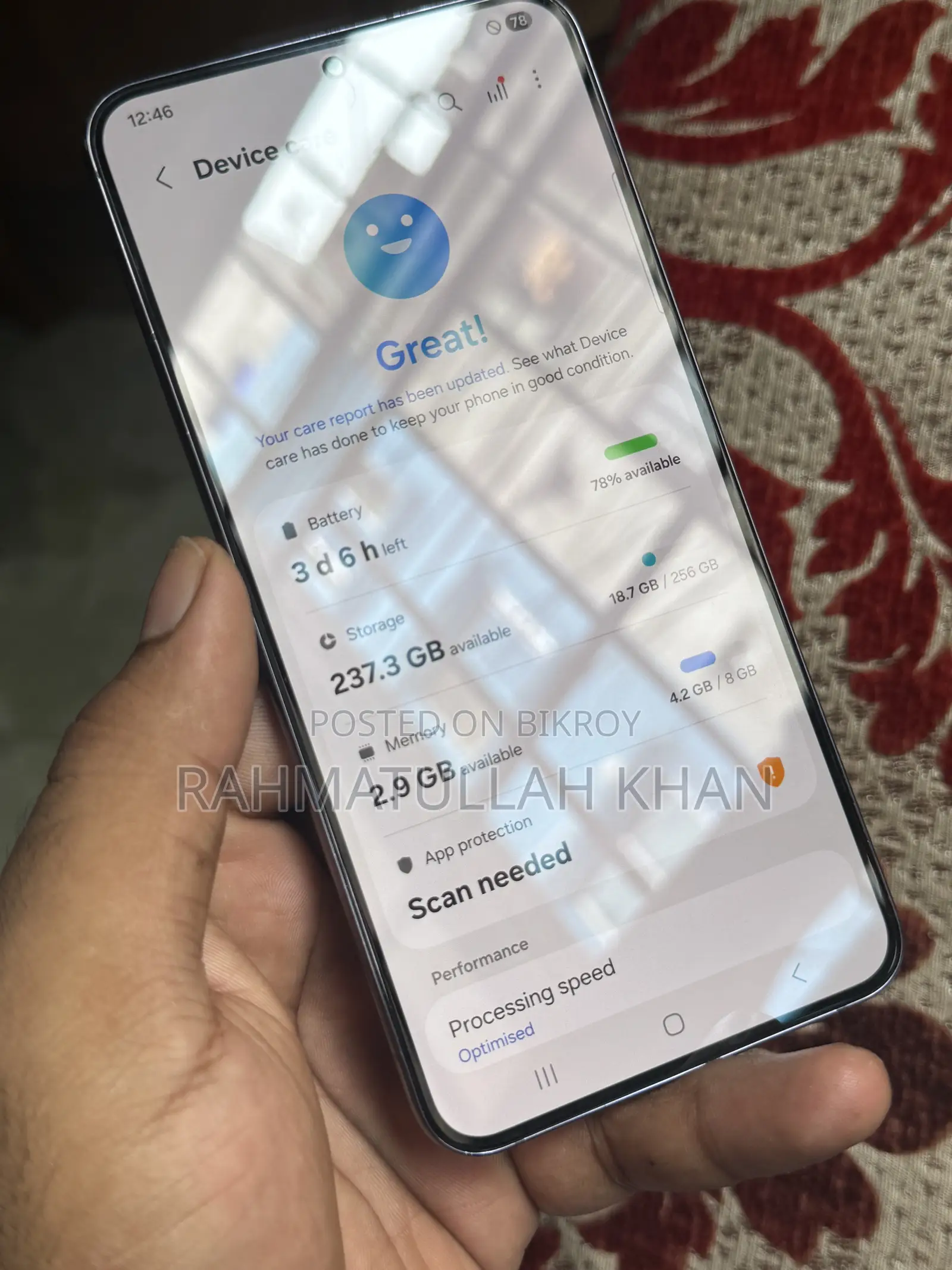 Samsung Galaxy S22+ 5G 256 GB Black