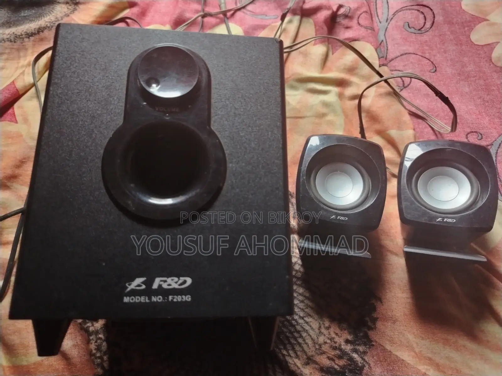 F D F:-203g. 2.1 Computer Multimedia Speaker